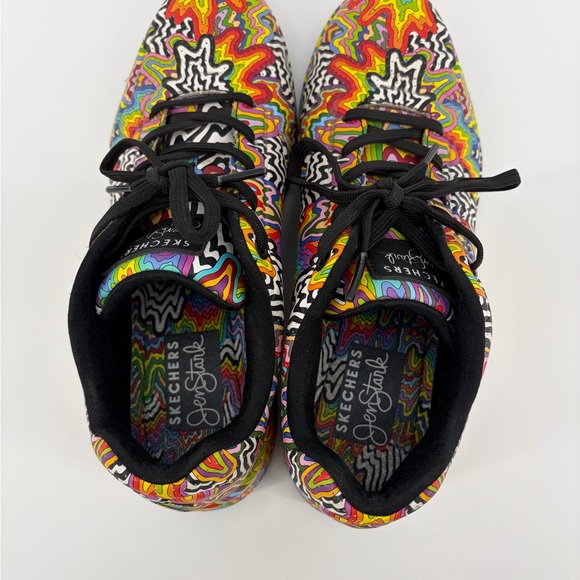 Skechers Women's Jen Stark Uno Infinite Drip Sneaker Multicolor Size 8.5 - Picture 5 of 7